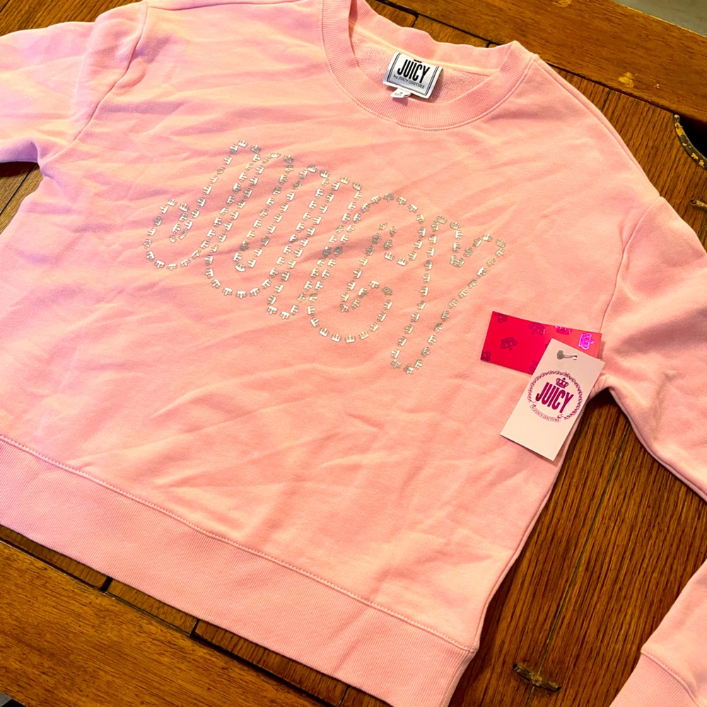 Womens Juicy Couture Sweatshirt Size Small NWT